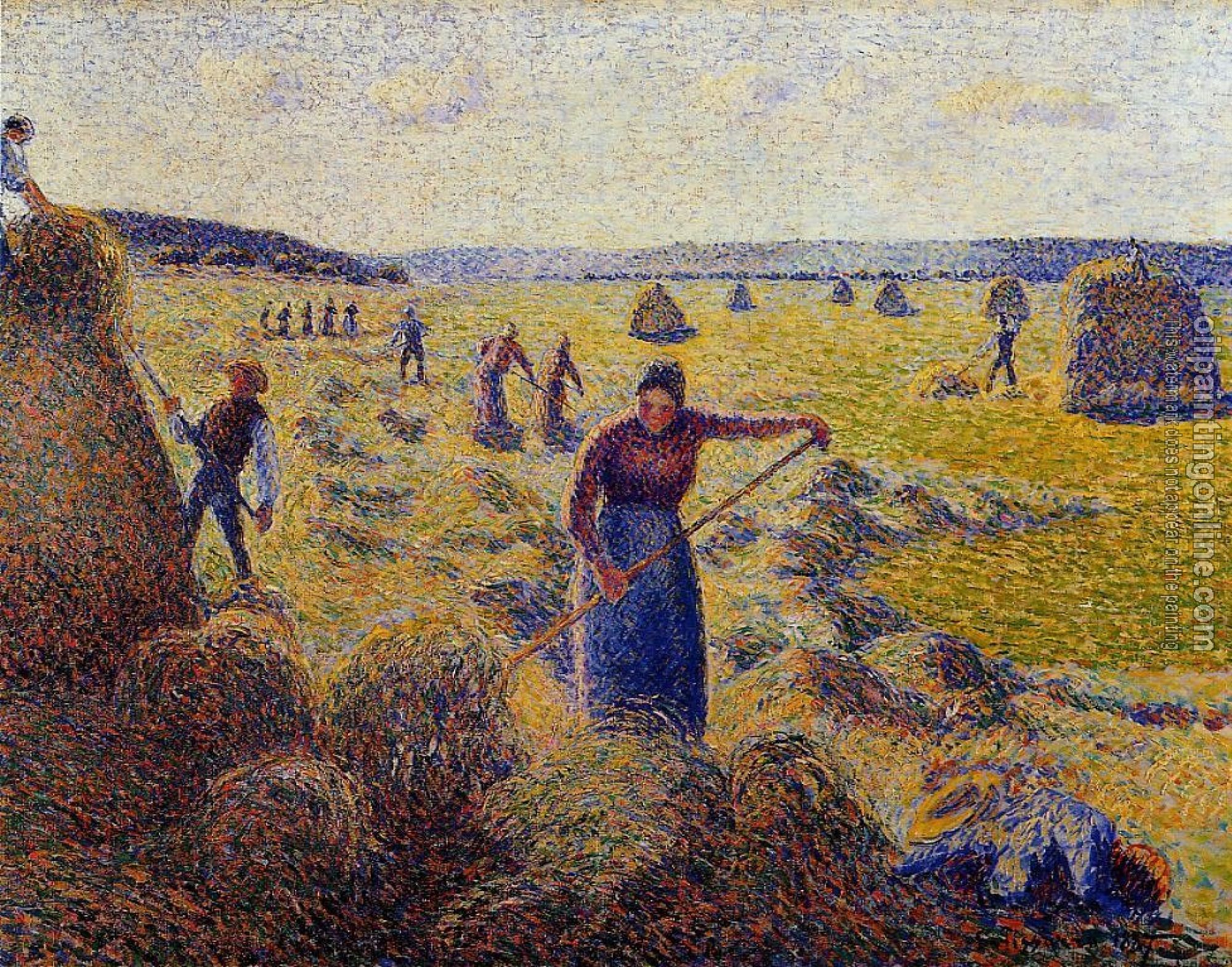 Pissarro, Camille - Le Recolte des Foins a Eragny